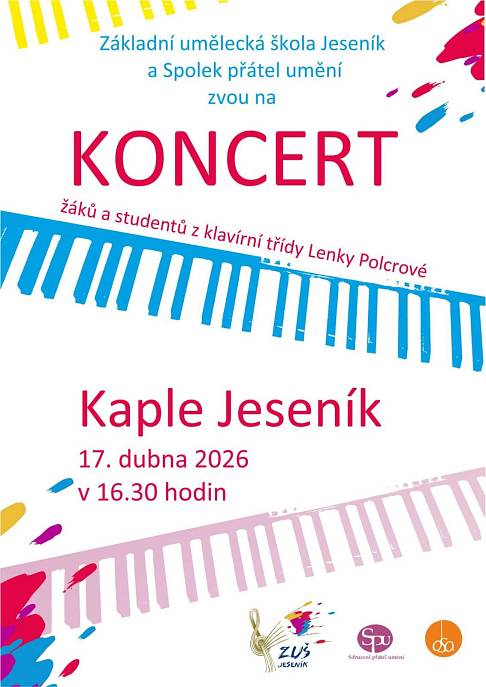 - pozvánka na koncert