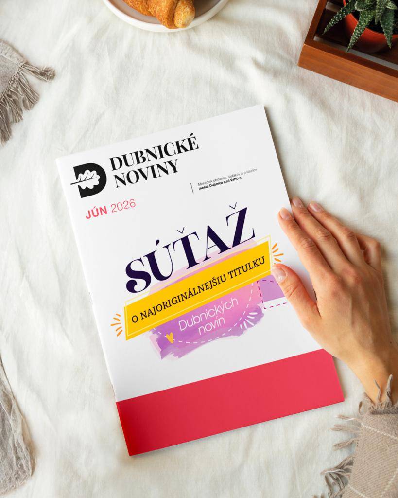 Pri príležitosti osláv Medzinárodného dňa detí sme si pripravili milú súťaž pre všetkých žiakov základných škôl v Dubnici nad Váhom. Dajte priestor svojej fantázii a zapojte sa do tvorby originálneho návrhu titulnej strany Dubnických novín!