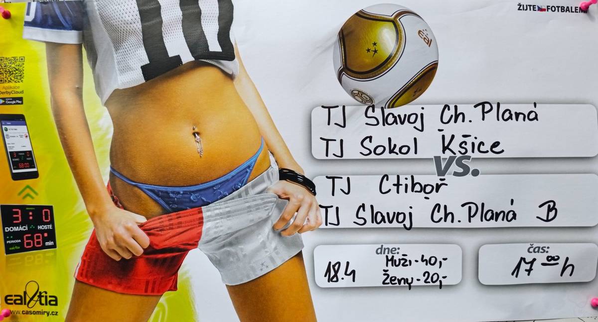 Vážení spoluobčané, TJ Slavoj Chodová Planá vás srdečně zve na mistrovská fotbalová utkání svých mužstev, která se tento víkend odehrají: ⚽ Sobota 18. dubna od 17:00 hodin TJ Slavoj Chodová Planá A vs. TJ Sokol Kšice ⚽ Sobota 18. dubna od 17:00 hodin TJ Ctiboř vs. TJ Slavoj Chodová Planá B Přijďte podpořit naše hráče a užít si skvělou sportovní atmosféru!