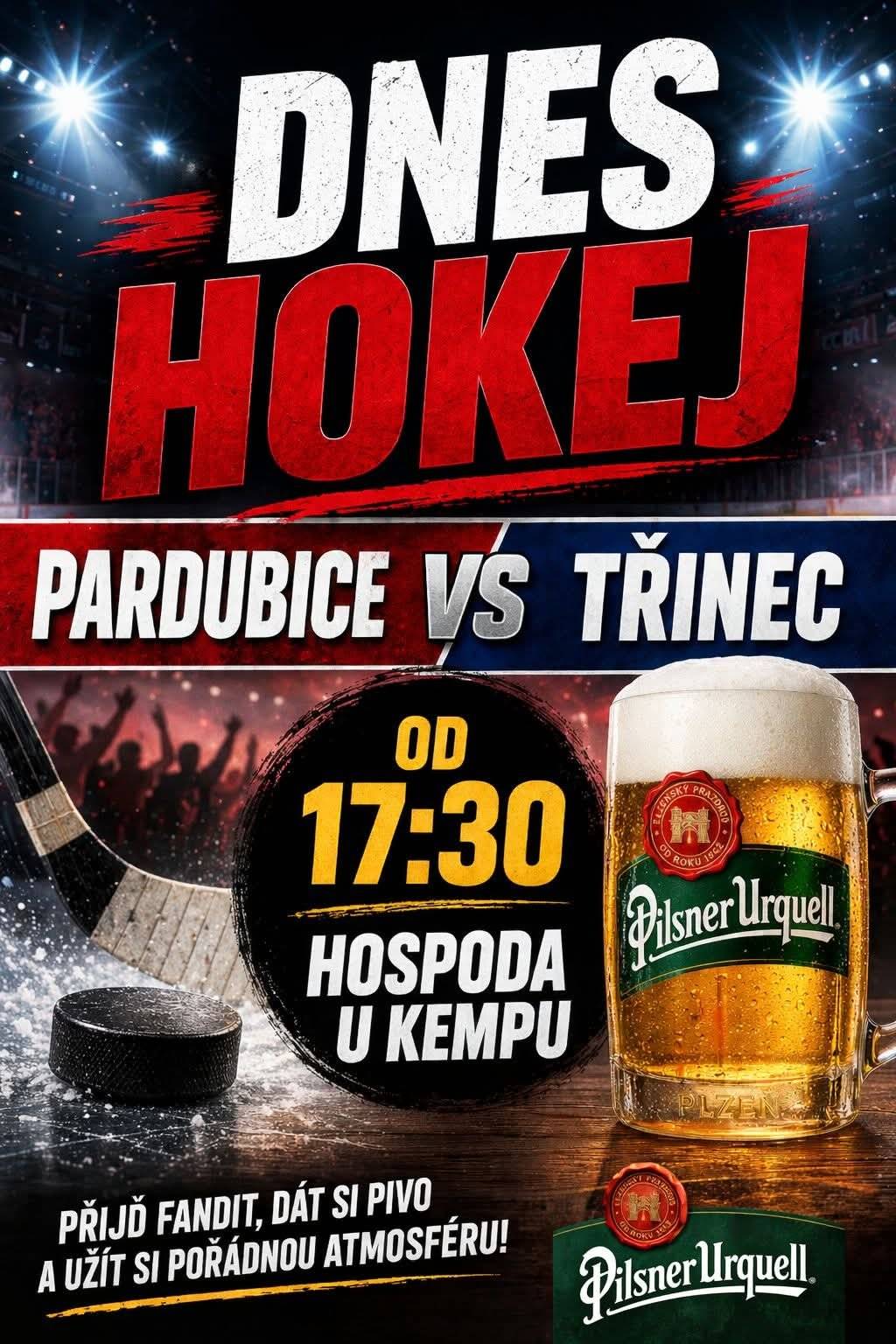 Přijďte si zafandit...