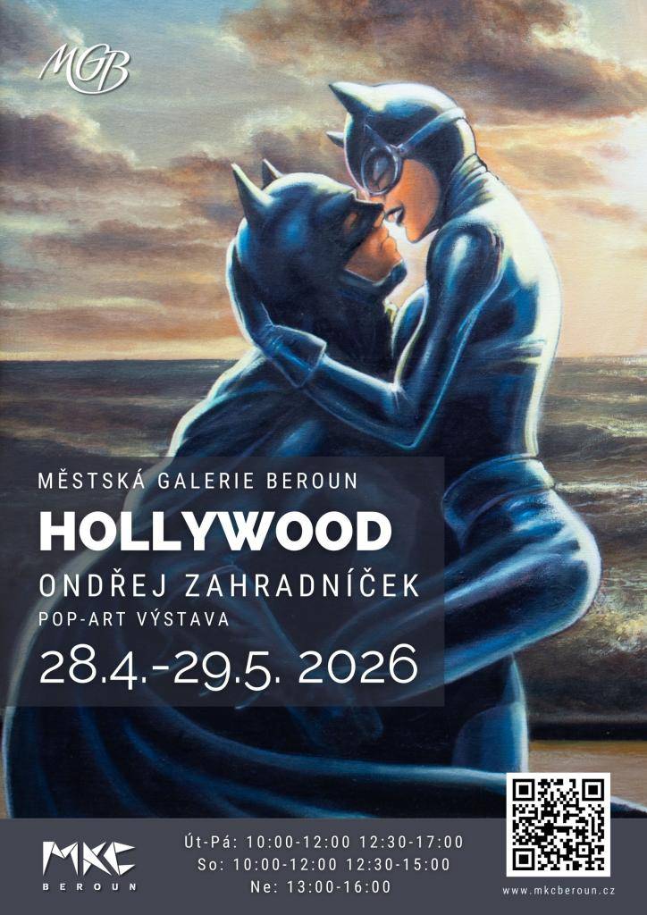 Výstava obrazů Ondřeje Zahradníčka v duchu POP-ART. Vernisáž proběhne v neděli 26. dubna od 16 hodin.