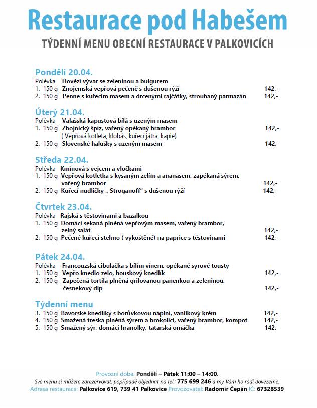 Restaurace pod Habešem