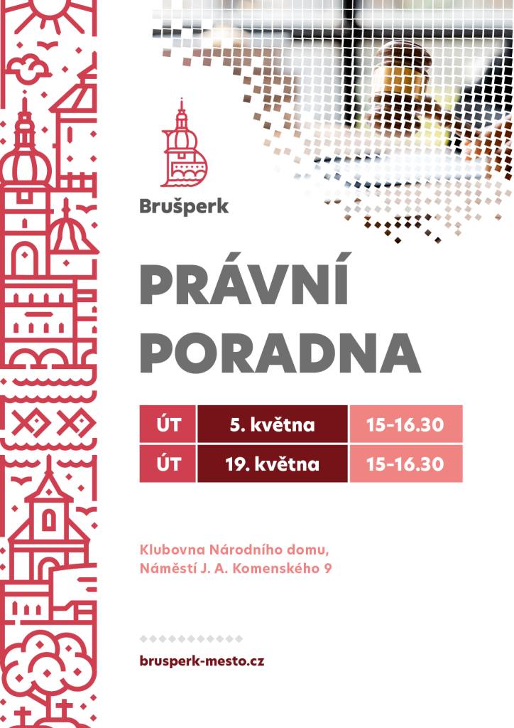 Termíny právnické poradny v měsíci květnu.