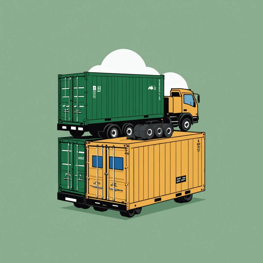 Společnost ASOMPO, a.s. nabízí kontejnerovou dopravu zaměřenou na odvoz odpadů, stejně jako na převoz materiálu, strojů a zařízení.