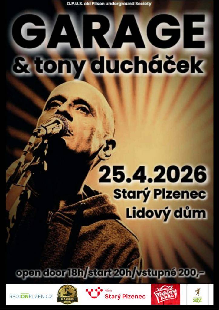 "Tony is back" a rovnou v Plzenci   rezervace vstupenek na tel.602120177,606600408  napiš SMS -jméno, počet a lupeny máš připravené u vstupu