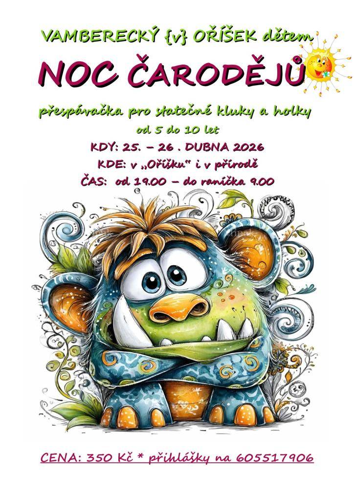 Pořádá RC Vamberecký {v}Oříšek.