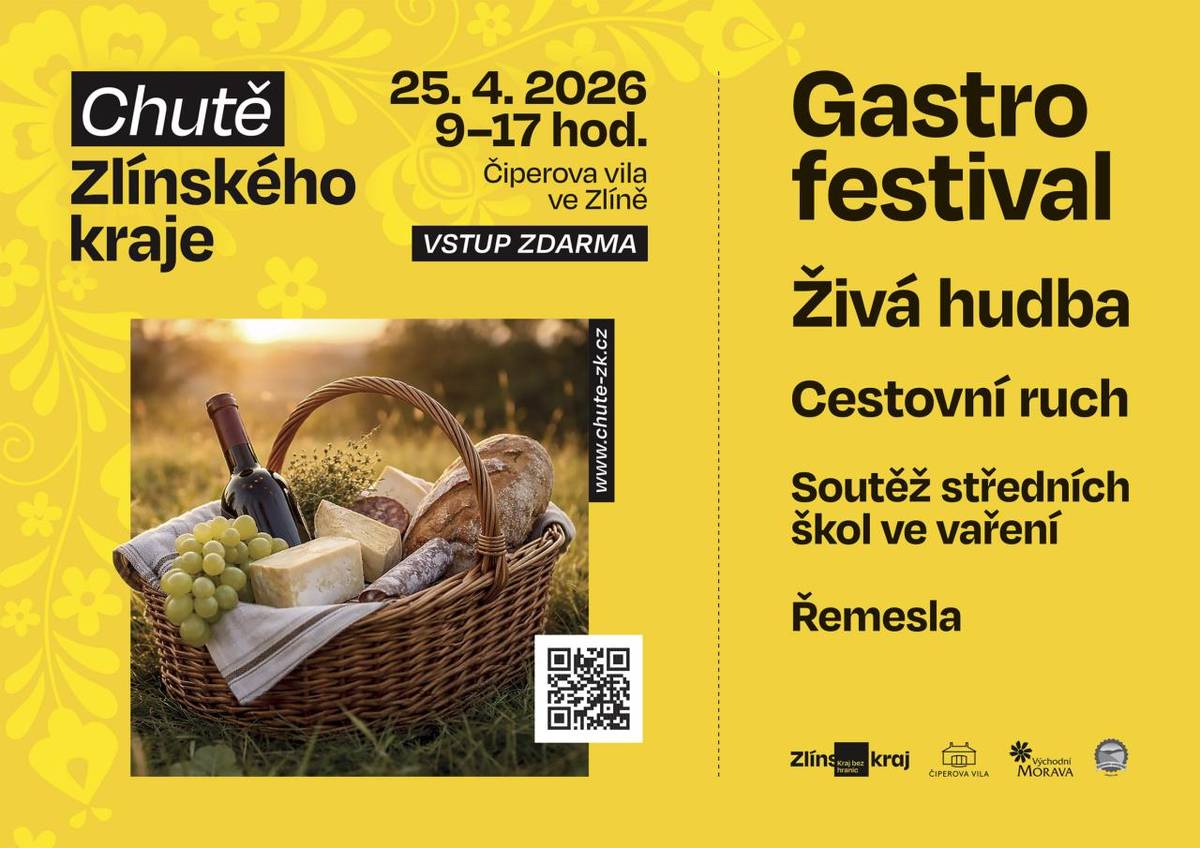 Chutě Zlínského kraje - Čiperova vila Zlín.