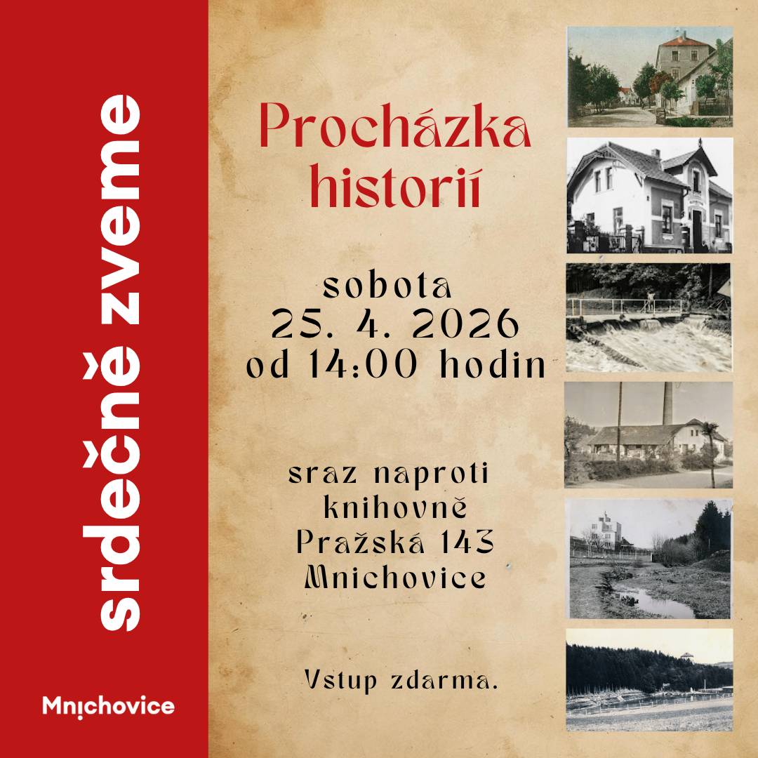 Sobota 25. 4. 2026 od 14:00 hodin Sraz naproti Jiráskově knihovně Co nás čeká? Zhruba 500 m procházka, kde si budeme povídat o naší knihovně, o bývalé cihelně, výrobním družstvu Igra, koupališti pod bytovkami, Tchopově vile a dalších zajímavostech z historie města. Provází: Veronika Veverková. Vstup zdarma.