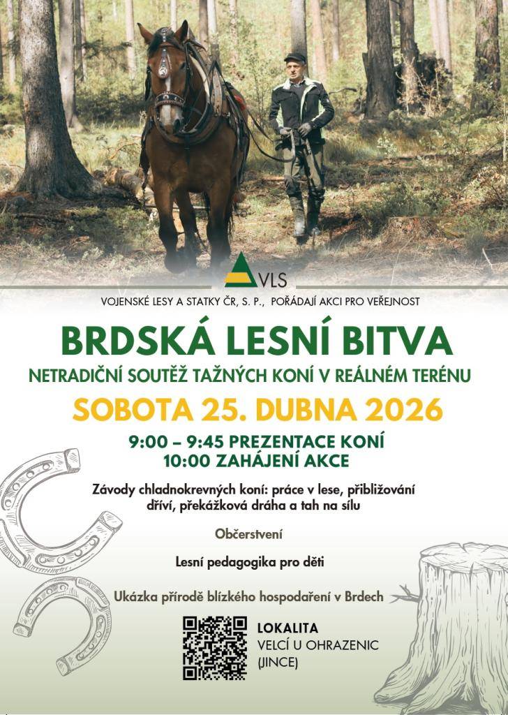 Netradiční soutěž tažných koní ve Velcí