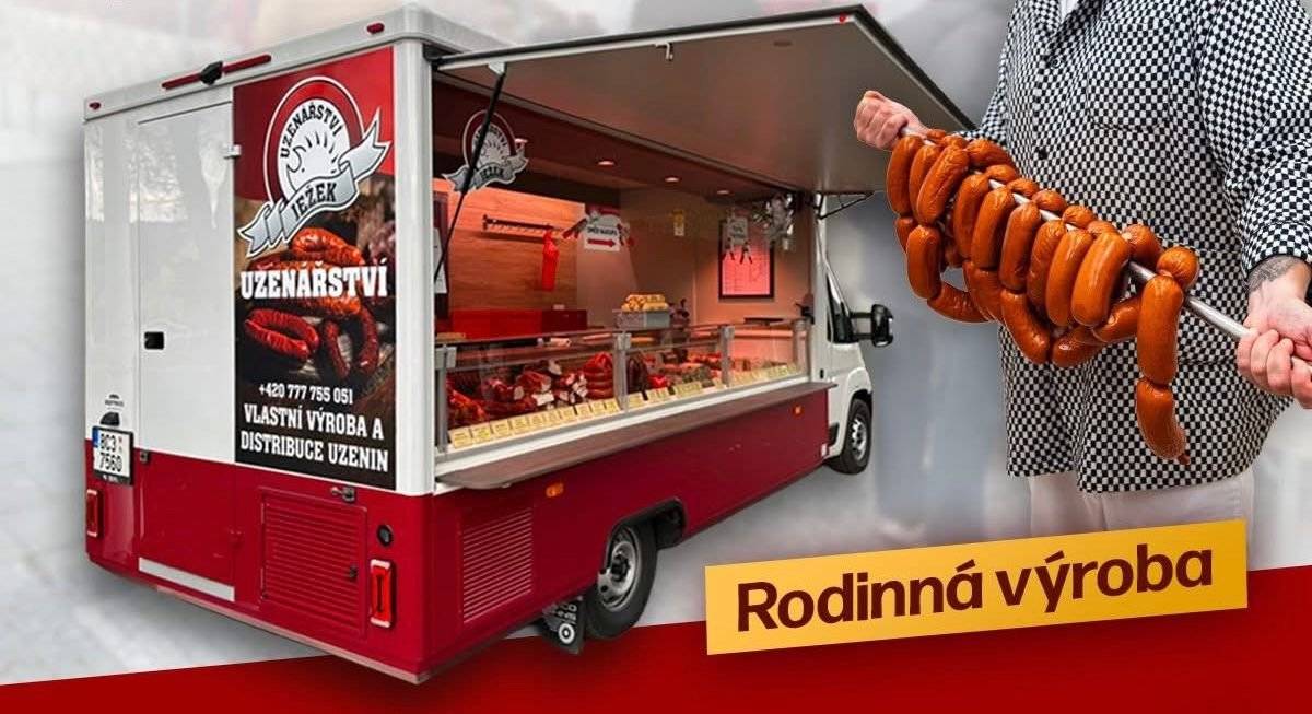 Ve středu 22.4. od 9:00 - 16:30 hodin k nám na náměstí přijede pojízdná prodejna Uzenářství Ježek z Mostu.