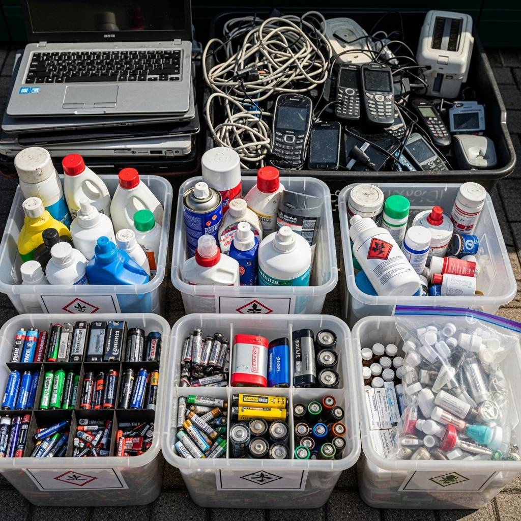 Svoz nebezpečného odpadu a zpětného odběru proběhne v sobotu 25. dubna 2026 od 10:15 do 10:30. Občané jsou zváni, aby přinesli svůj nebezpečný odpad k odborné likvidaci.