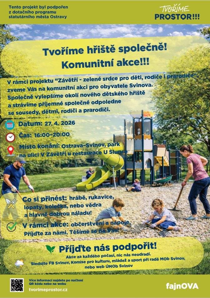 Tvoříme hřiště společně!