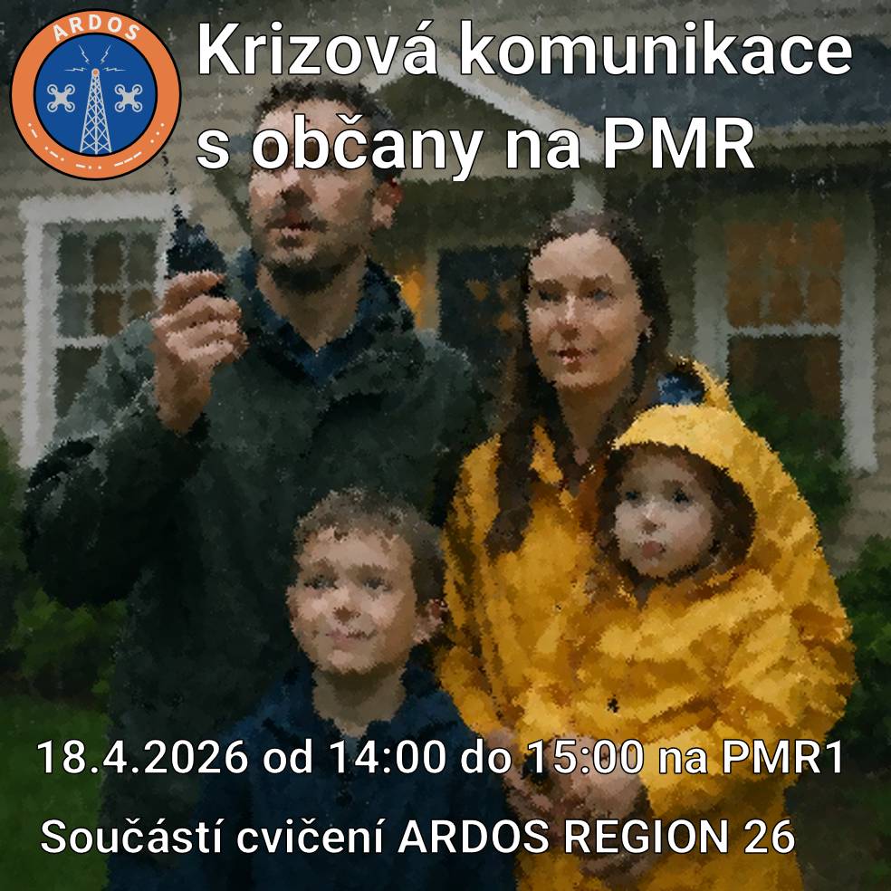 V sobotu 18.4.2026 od 8:00 do 16:00 proběhne v Nové Peci cvičení orgánů krizového štábu a složek IZS na téma zajištění náhradního způsobu komunikace při výpadku veřejných telekomunikačních sítí.  Cvičení proběhne na OÚ a v okolí hasičské zbrojnice.  Občané se mohou zapojit pomocí PMR vysílaček 14-15