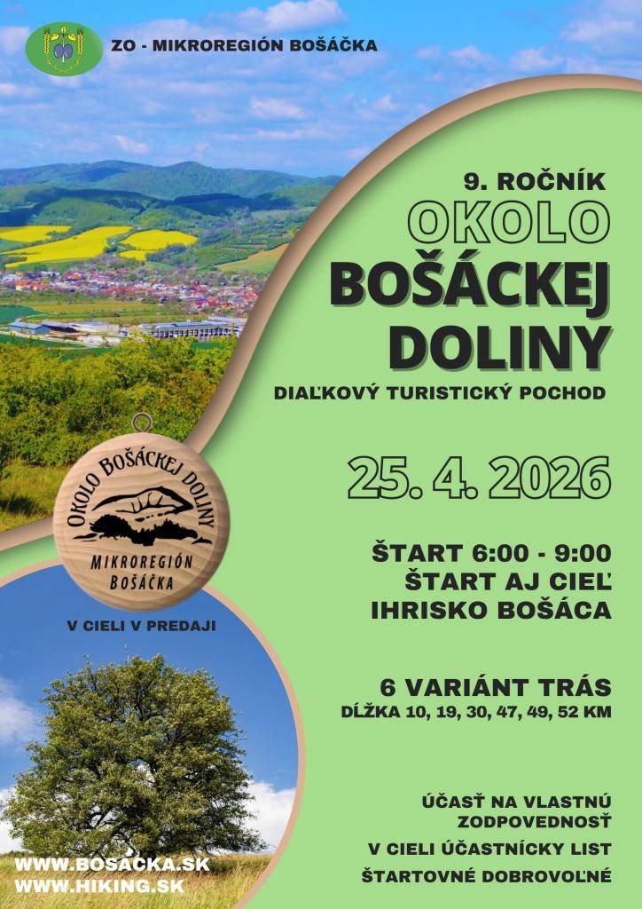 OKOLO BOŠÁCKEJ DOLINY