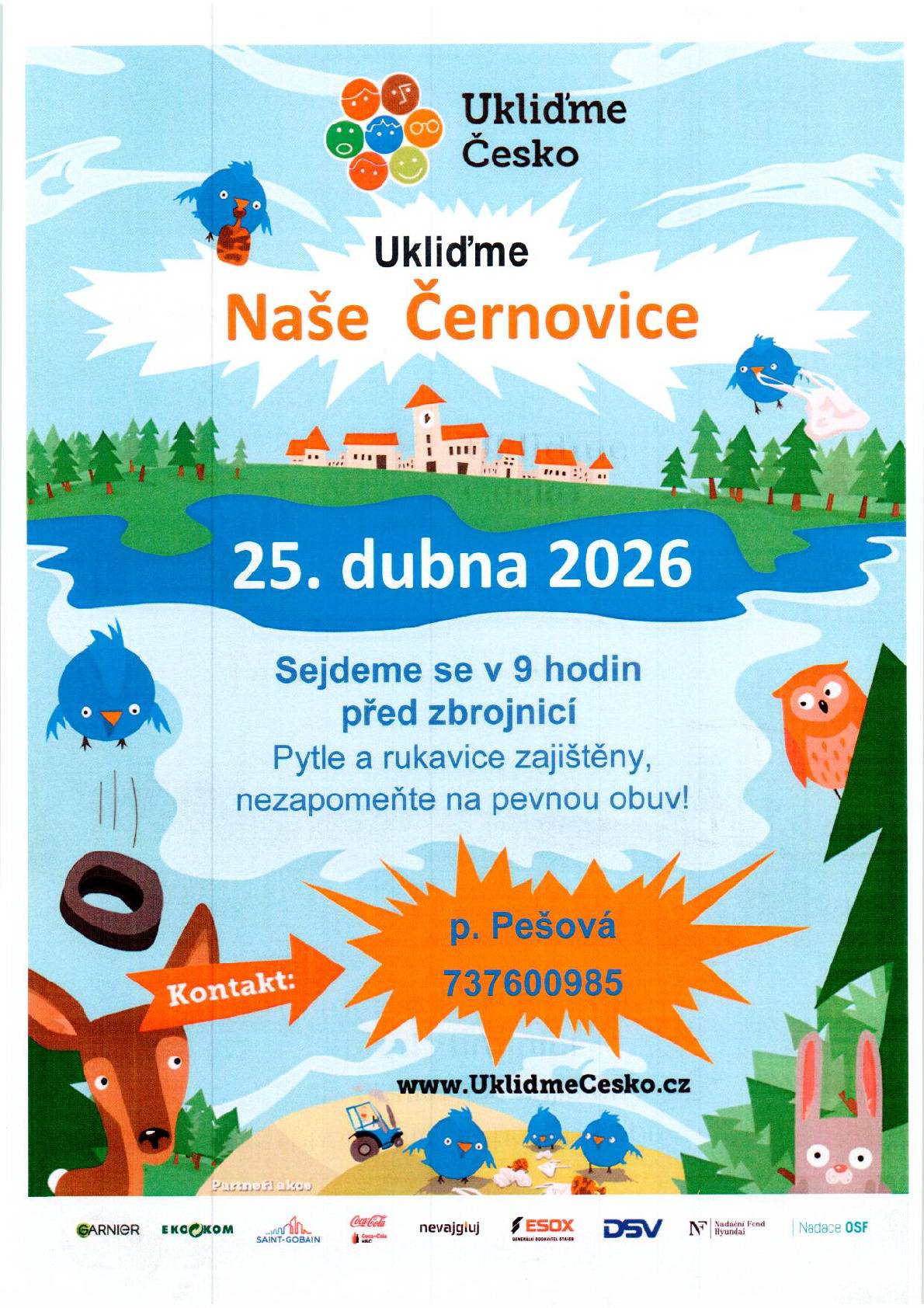 Sobota 25. dubna 2026 v 9 hodin u zbrojnice
