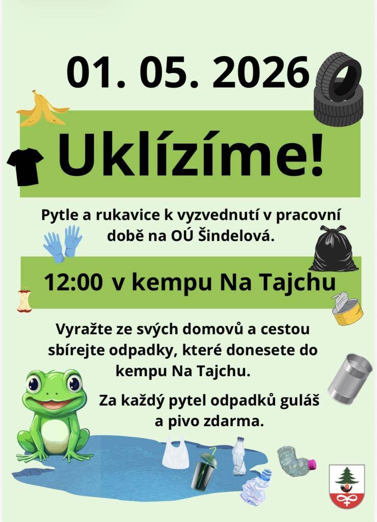 Pytle a rukavice k vyzvednutí v pracovní době na OÚ. Děkujeme!