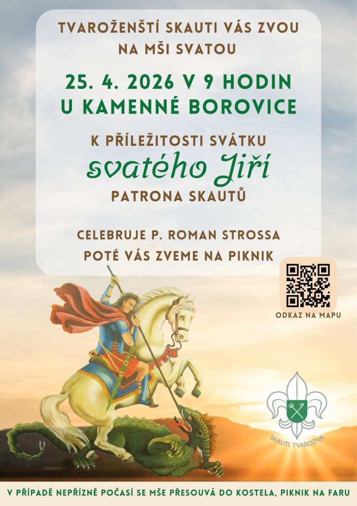 Oslava svátku sv. Jiří, patrona skautů