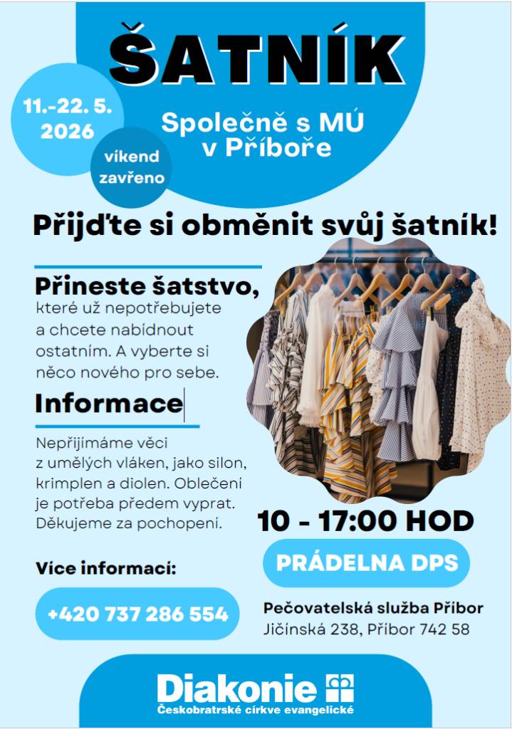 Dejte oblečení druhou šanci