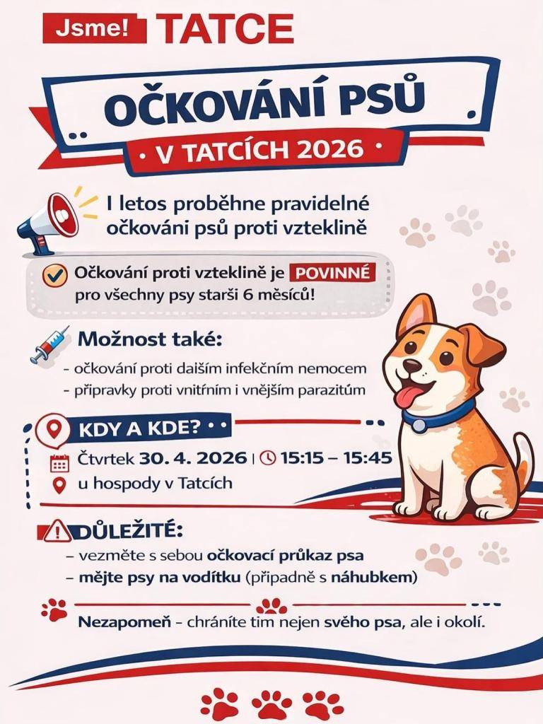 očkování psů