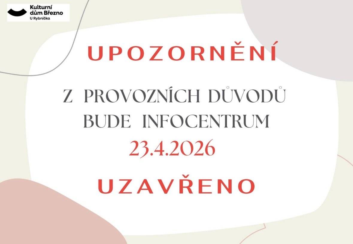 Prosím, berte na vědomí. 🙏🏼👇🏼