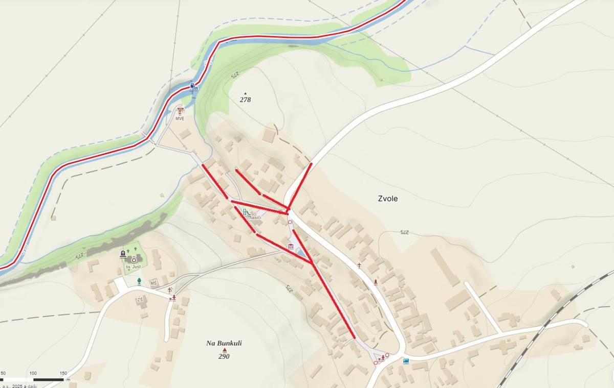 ODSTÁVKA VODY VE ZVOLI – PONDĚLÍ 27. 4.2026