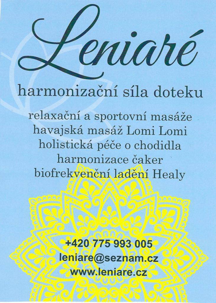 abídka masérských služeb