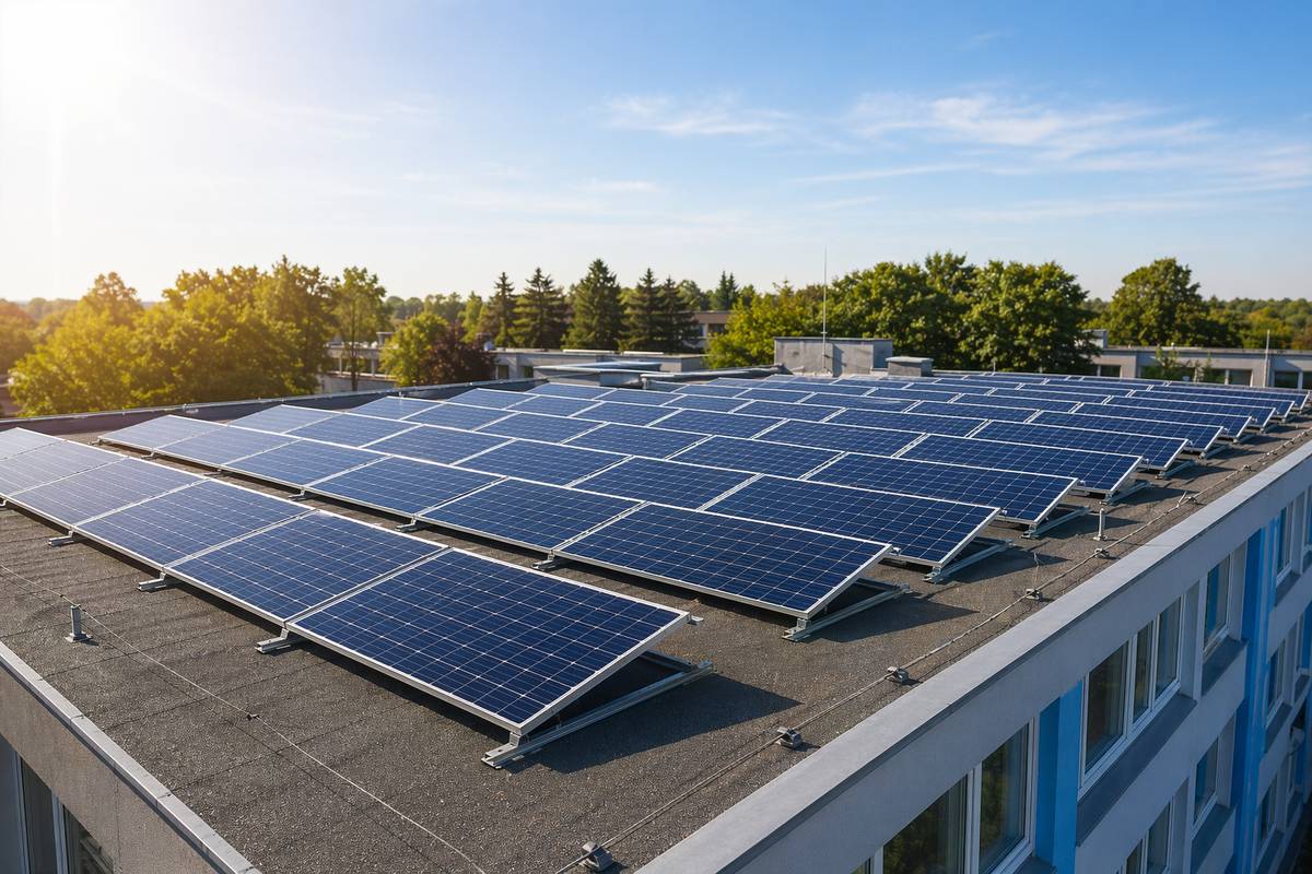 Fotovoltaické elektrárny budou instalovány na střechu ZŠ 28. října a MŠ U Rybiček