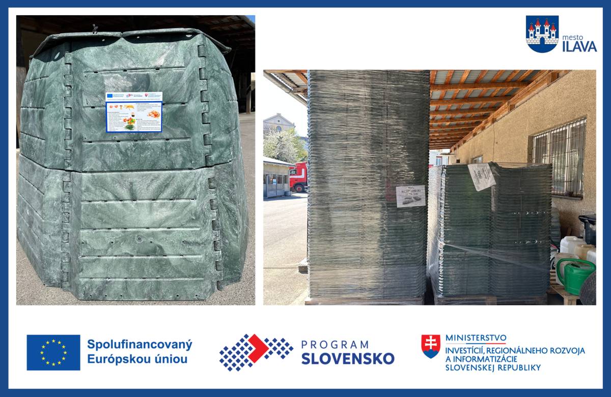 Obyvatelia Ilava si môžu od 22. apríla 2026 prevziať nové kompostéry na technických službách. Vo štvrtok 23. apríla bude výdaj možný až od 12.00 hod.