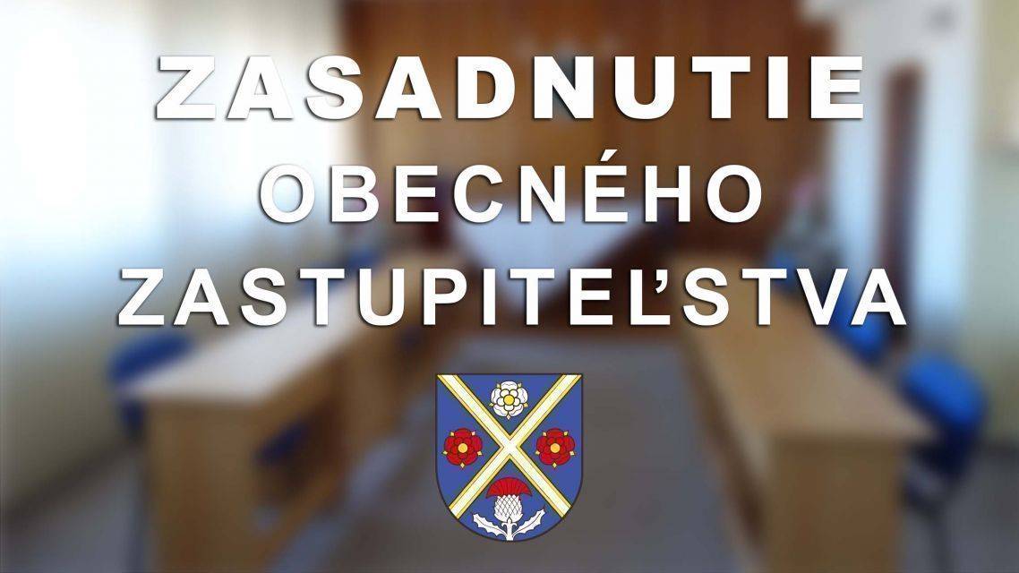 Vážení spoluobčania pozývame Vás na zasadnutie obecného zastupiteľstva, ktoré sa uskutoční dňa 27.4.2026 o 17.00 hod. na obecnom úrade.