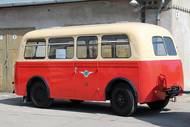 Historický autobusový přívěs Karosa B 40 ev. č. 48, depozitář TMB v Řečkovicích, Brno