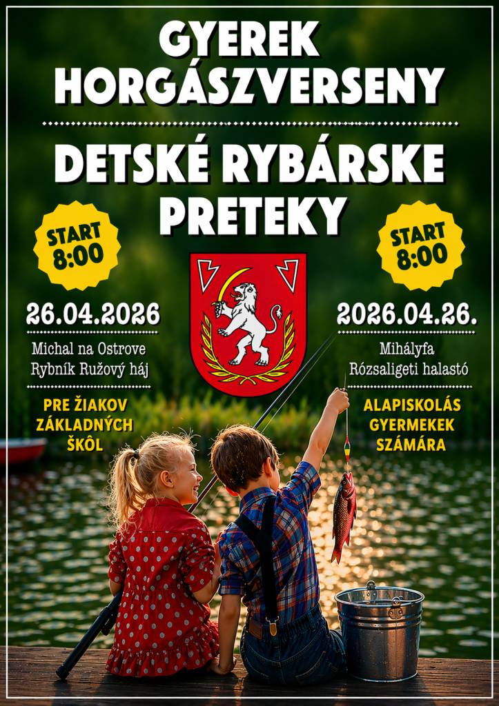 Gyerek horgászverseny - Detské rybárske preteky