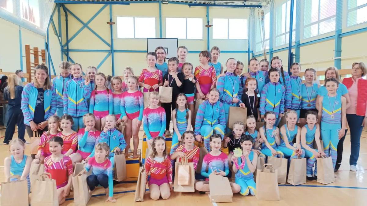 Úspešne nás  reprezentovali naše gymnastky zo Športového klubu Závažná Poruba v  sobotu 18.4.2026 na súťaži  MiniTeamgym v Spišskej Novej Vsi.