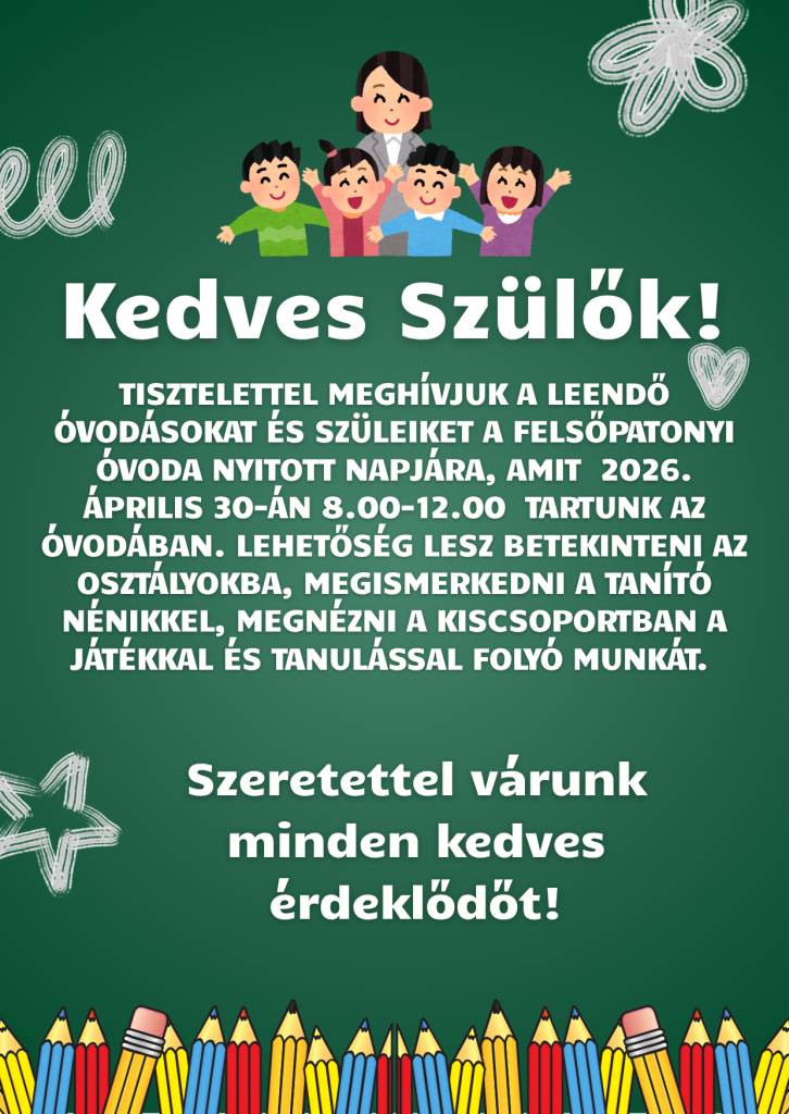 Nyitott nap - Deň otvorených dverí