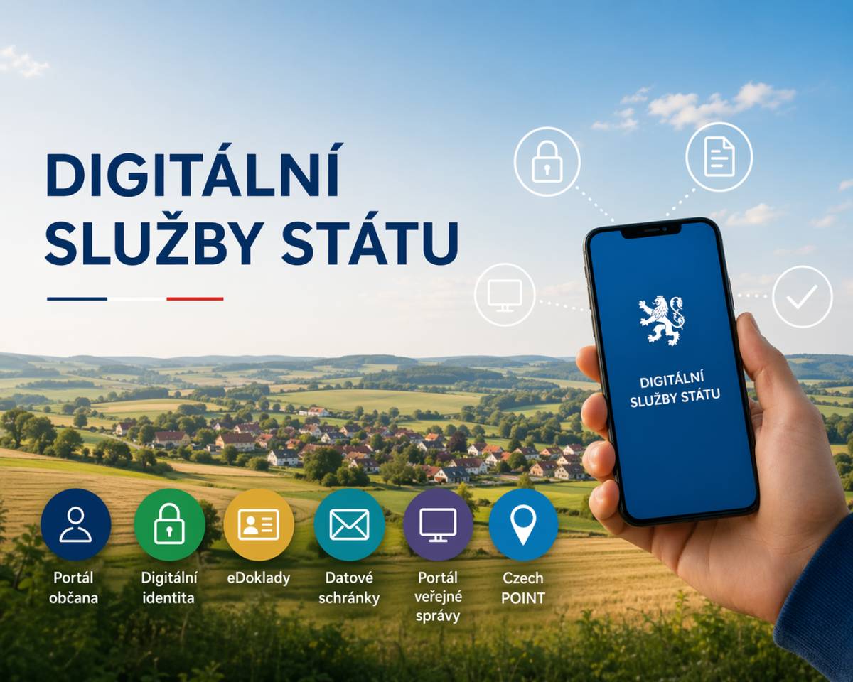 Přehled digitálních služeb státu, které občanům usnadní komunikaci s úřady i vyřizování online.