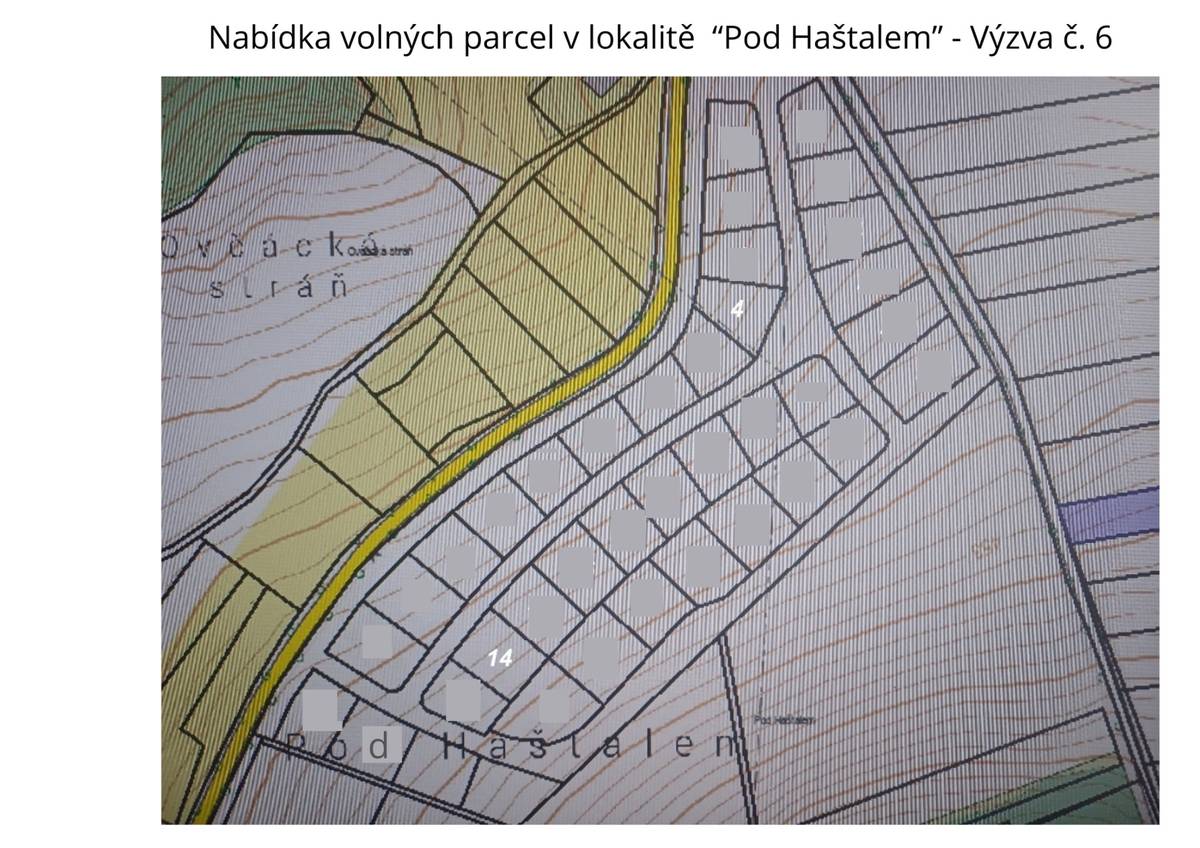 Na webových stránkách obce je zveřejněn Záměr prodeje stavebních pozemků v lokalitě "Pod Haštalem". V šestém kole výzvy jsou nyní k dispozici poslední dva pozemky s označením č. 4 a 14. Nabídky je možné poslat do 6. 5. 2026 dle pokynů ve výzvě.  Více informací na: www.obeczeliv.cz