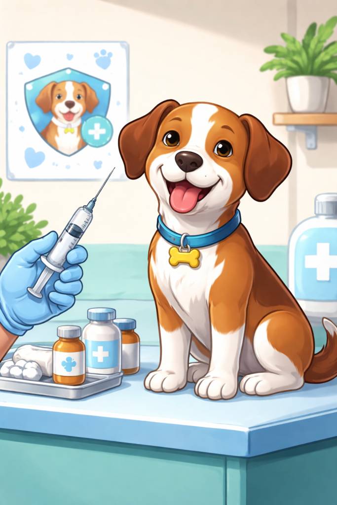 Informace o povinném očkování psů.