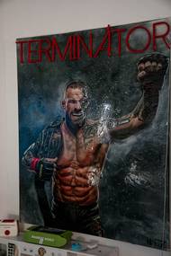 Karlos Vémola jako Terminátor.