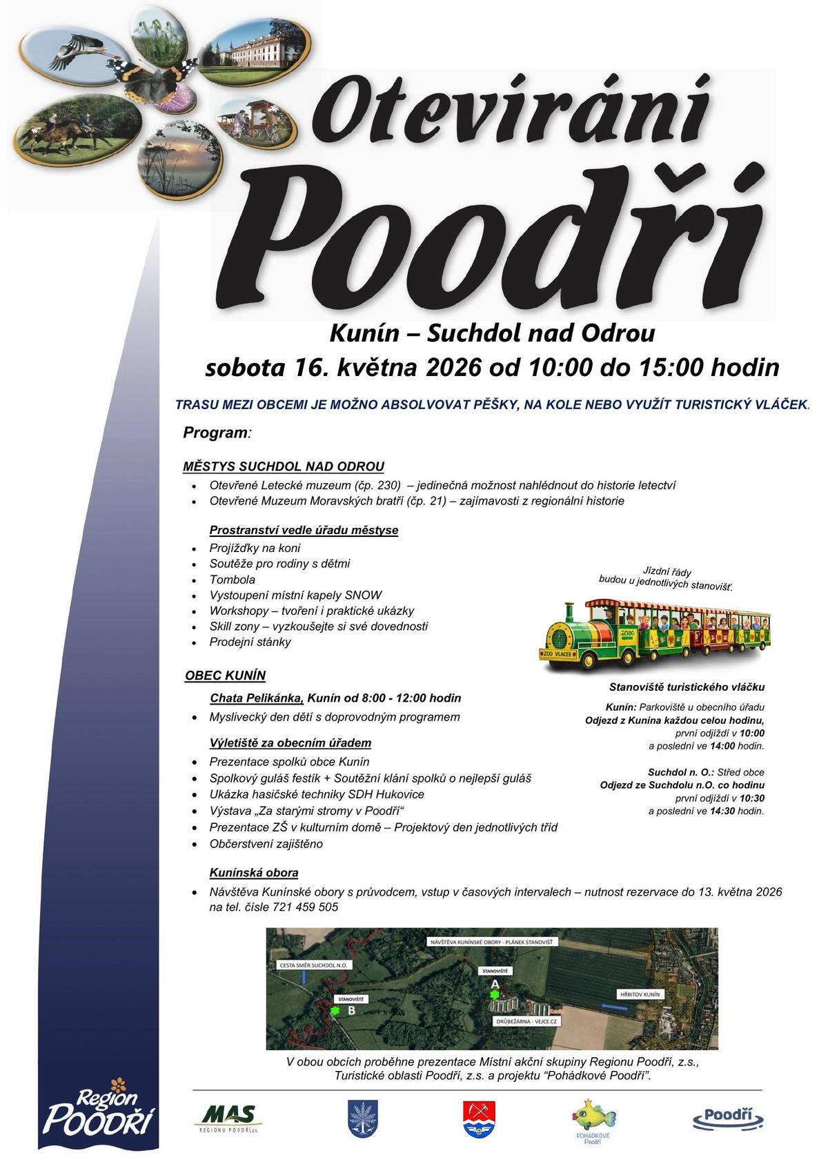 SDO Region Poodří zve na "Otevírání Poodří"