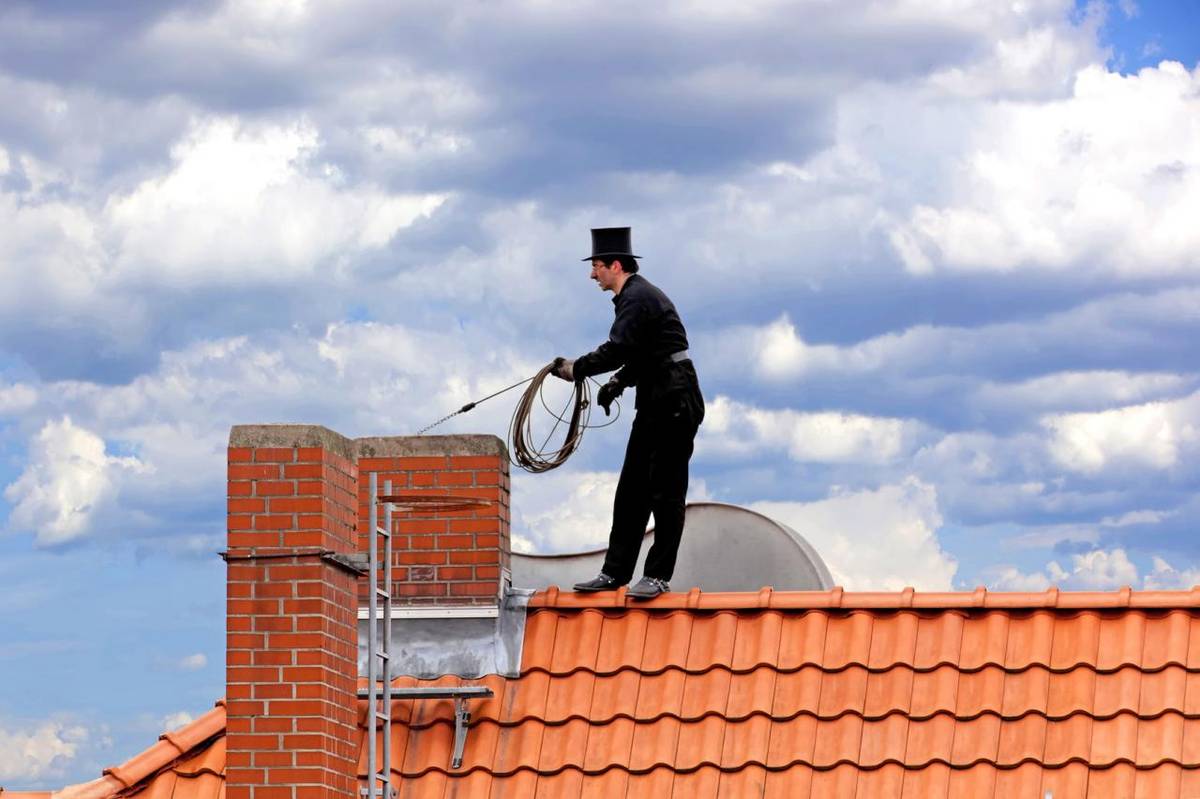 Čistenie komínov