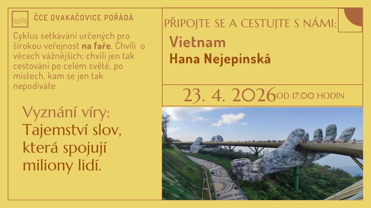 Beseda s Hanou Nejepinskou.  Vstupné dobrovolné.