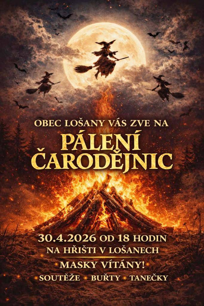 30.6.2026 OD 18:00 hod. na hřišti  v Lošanech