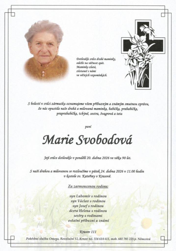 Marie Svobodová
