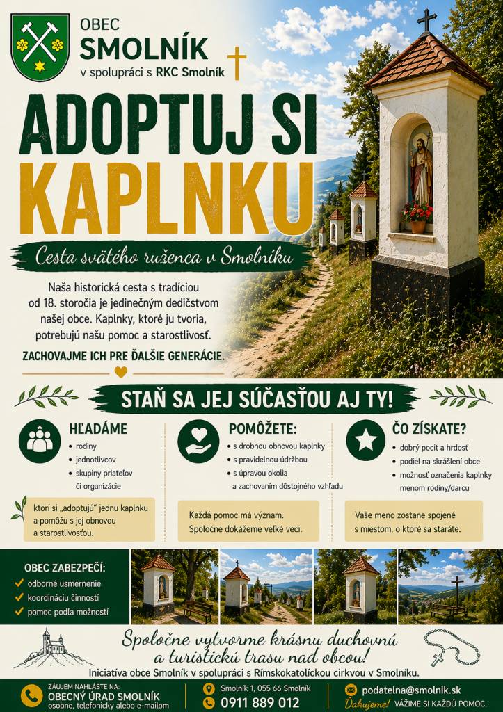 Obec Smolník v spolupráci s RKC Smolník