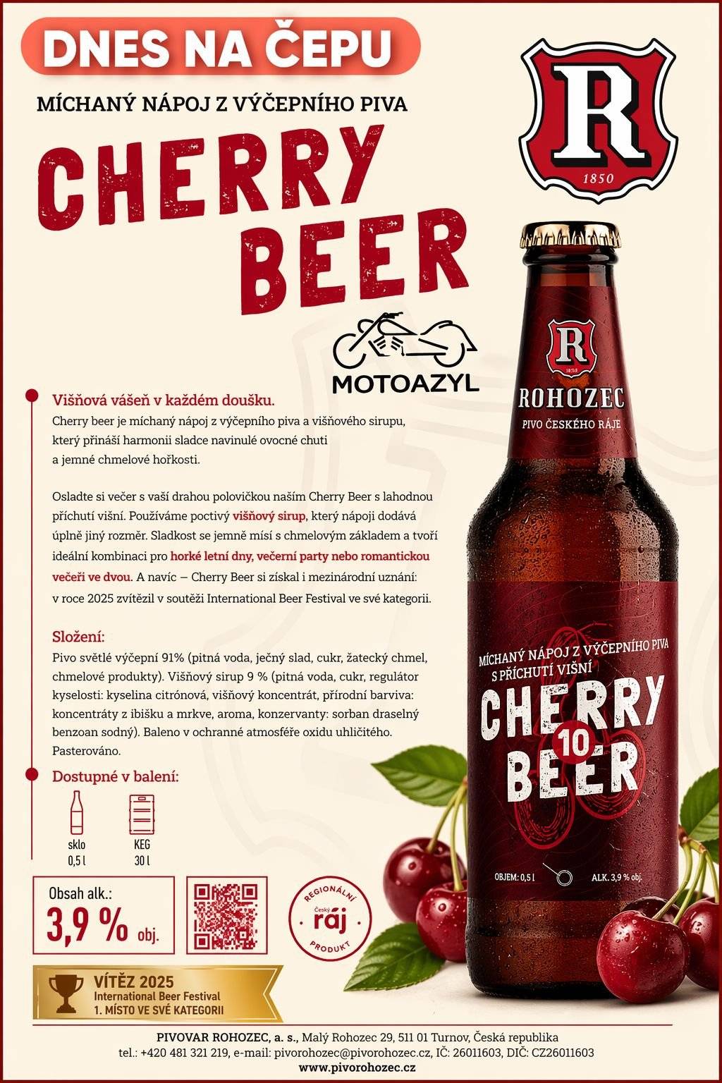 Dnes na čepu v Motoazylu