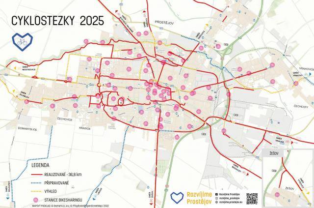 Cyklistická sezóna je v plném proudu. Město Prostějov vybudovalo mnoho nových stezek, které slouží nejen pro cyklisty, ale i pro chodce.    V Prostějově můžete narazit na několik typů stezek, na kterých platí jiná pravidla, způsoby chůze nebo jízdy.                               Číst dál...