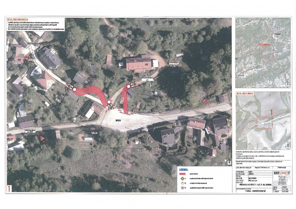 Vážení občané, v pondělí 20.dubna 2026 začala firma KKS, spol. s r.o. pracovat na dlouho očekávané akci Přestavby mostů na točně. Stavební práce budou trvat 5 měsíců a budou sebou nést občasné omezení dopravy a pohybů chodců. Cesty v hořansku ale zůstanou průjezdné až k poslední chalupě. Za případné komplikace způsobené zůžením, či pohybu techniky a lidí v prostoru točny se omlouváme, ale musí se to opravit. O průběhu stavby budeme informovat.  Josef Šulák, starosta