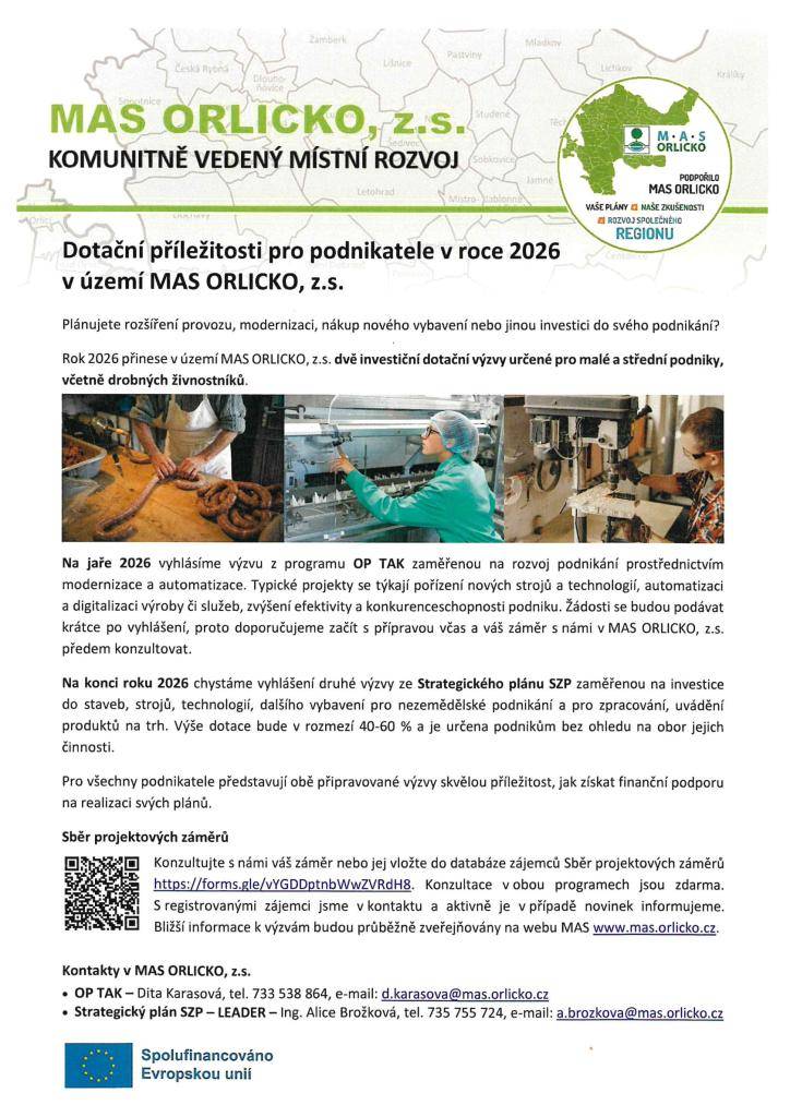 Dotační příležitosti pro podnikatele v roce 2026