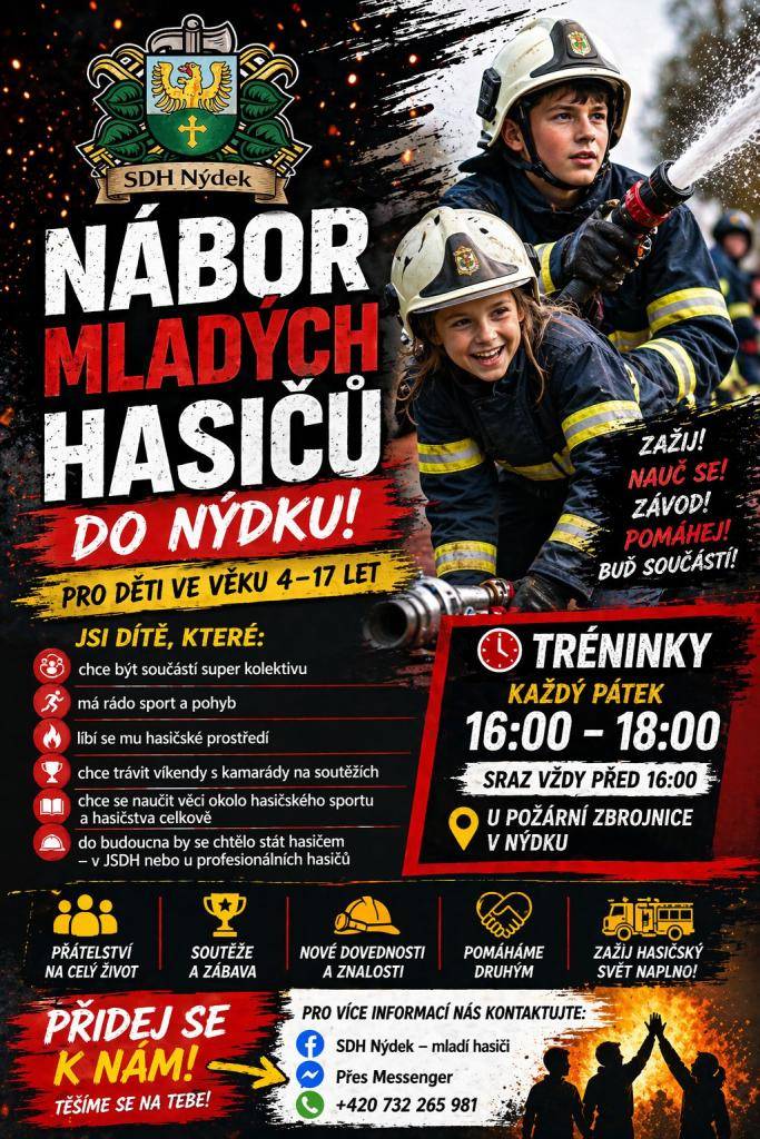 Pro děti ve věku 4–17 let.