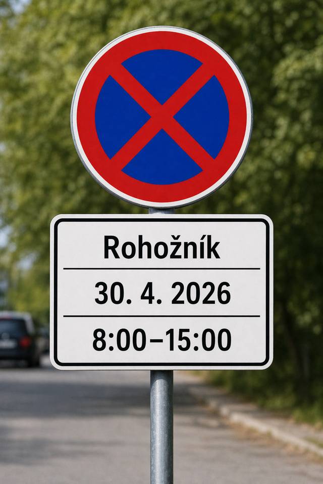 Ve čtvrtek 30. 4. 2026. Vážení spoluobčané, dne 30. 4. 2026 od 8 do 15 hod. proběhne strojní úklid komunikací na sídlišti Rohožník. Rozsah čištění je znázorněn na přiložené mapce.  Úklid se týká ulic Machovická, Malešovská, Malotická, Měšínská, Rohožnická (úsek Novosibřinská – Miletická), NN 2250 (parkoviště u Malešovské), Miletická, Žehušická, Žeretická, Žherská, Žichlínská, Žíšovská, Živonínská a Žlebská. Dovolujeme si Vás požádat o usnadnění úklidu a odstavení Vašich vozidel mimo čištěné komunikace. Děkujeme za pochopení a spolupráci!