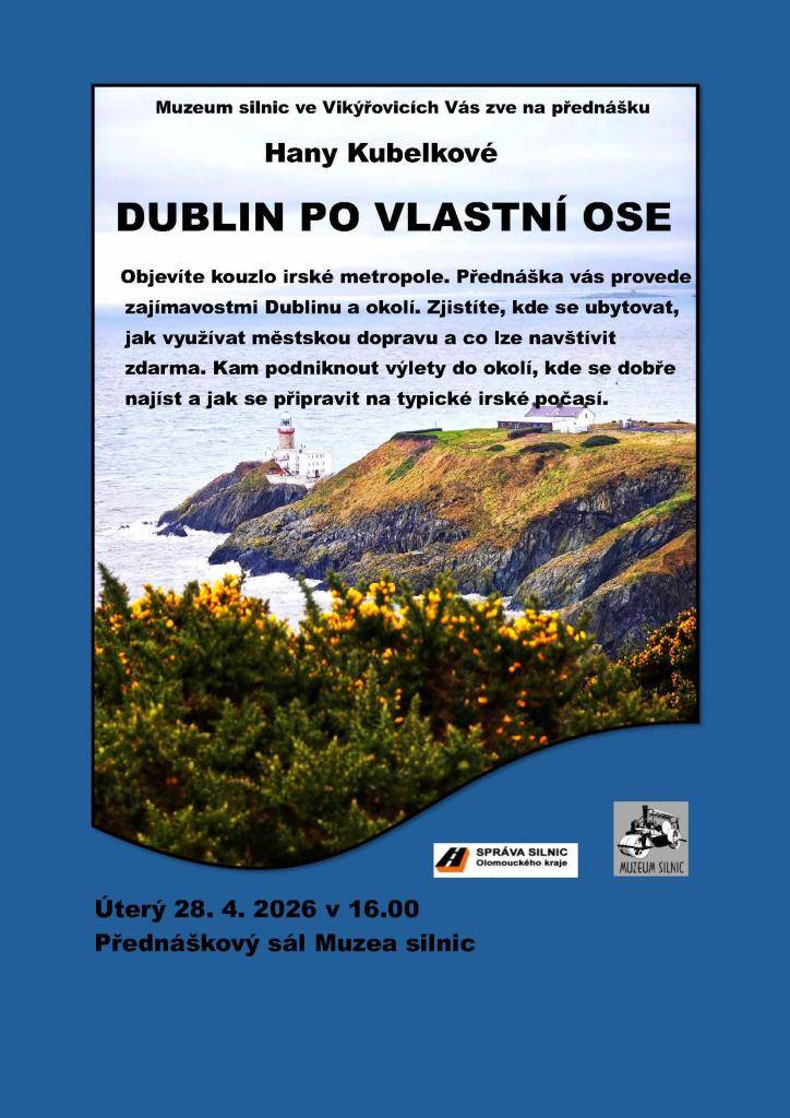 Přednáška Hany Kubelkové "Dublin po vlastní ose"